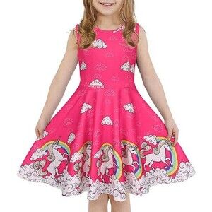 NWT La Beca UNICORN DRESS girls size XL pink spandex for your unicorn lover